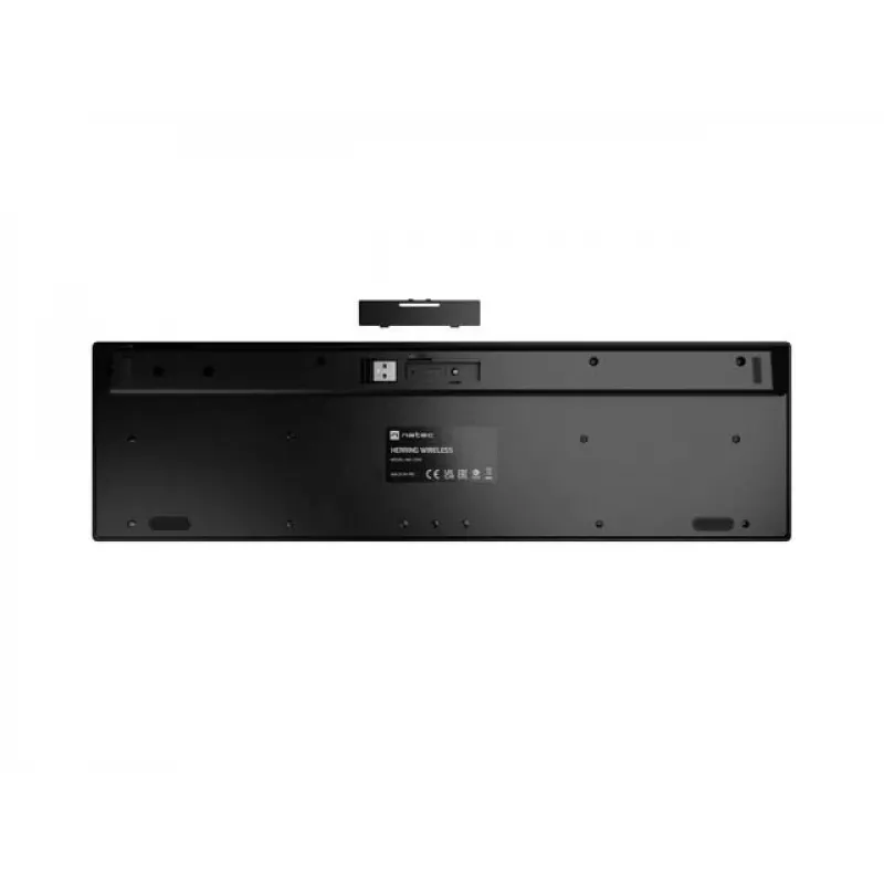 Tastatur NATEC HERRING Wireless 2.4 GHz schlank US layout