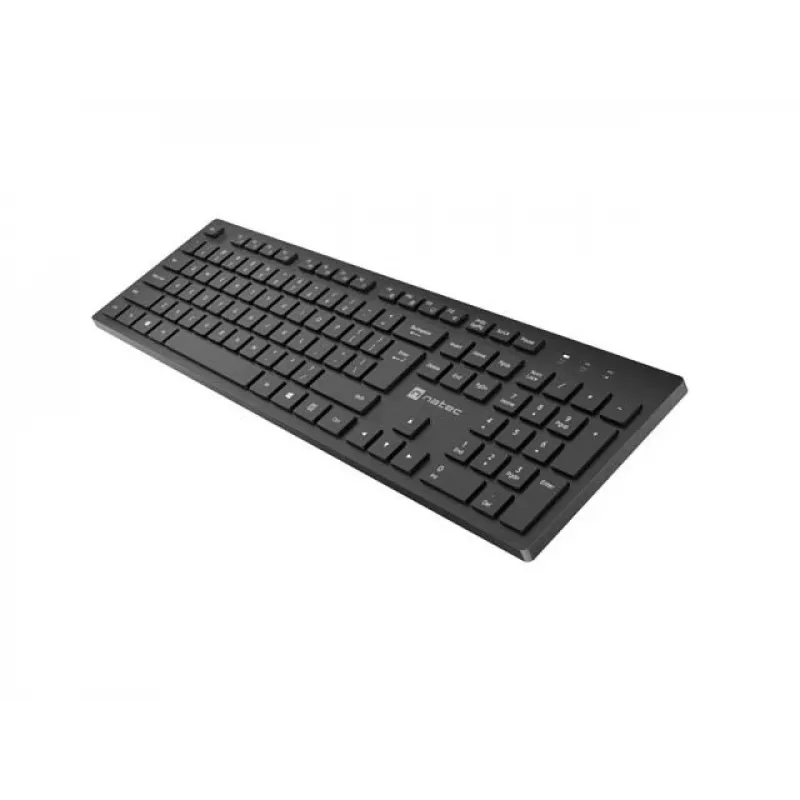 Tastatur NATEC HERRING Wireless 2.4 GHz schlank US layout