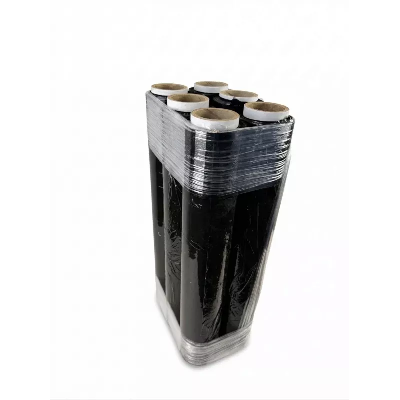 Stretchfolie schwarz 23mic 1,5kg x 6 BOX