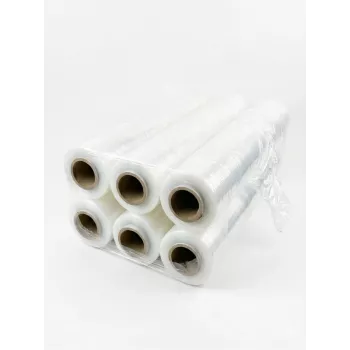 Folia stretch transparent 23mic 1,5 kg x 6BOX