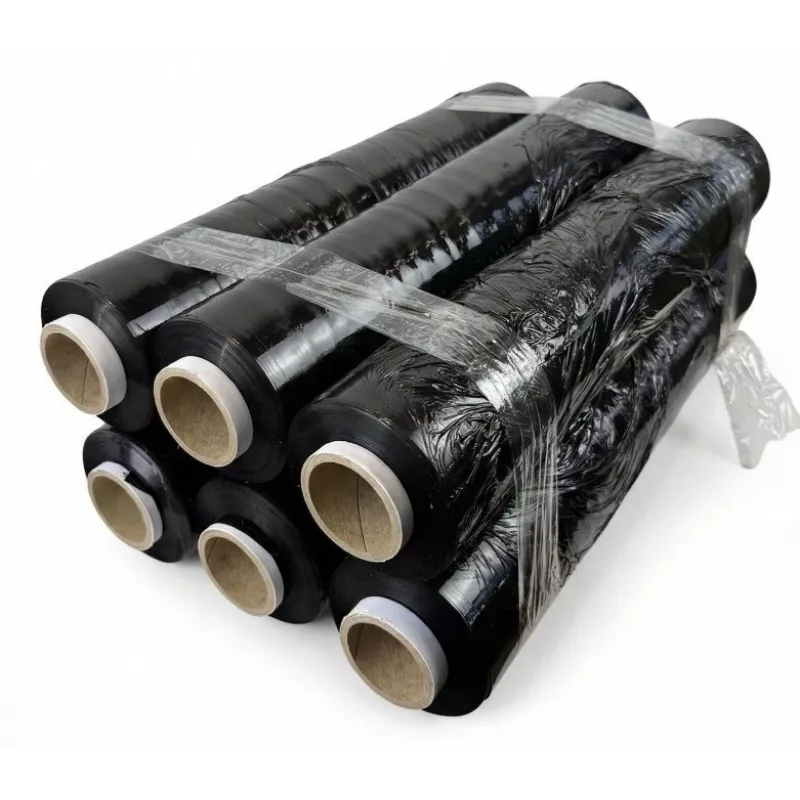 Stretchfolie schwarz 23mic 3,0kg x 6 BOX