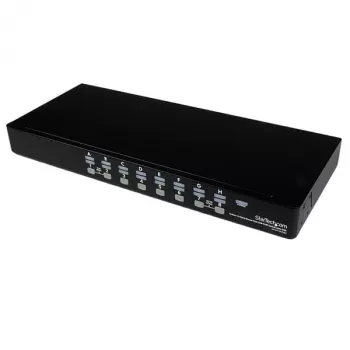 StarTech.com 16-Port 1HE Rackmount USB KVM-Switch mit OSD (SV1631DUSBU)