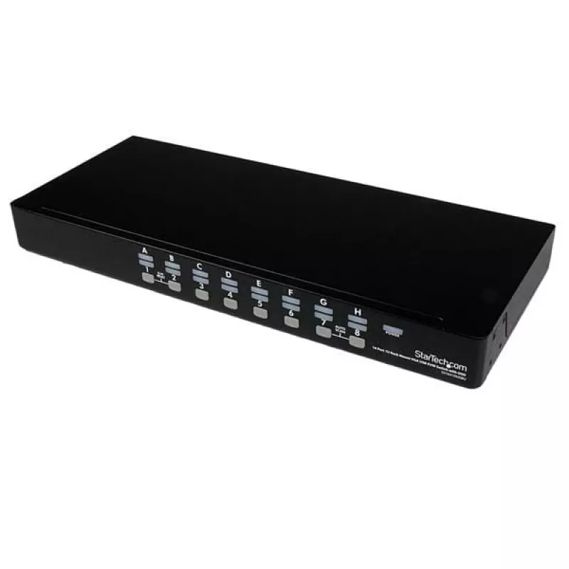 StarTech.com 16-Port 1HE Rackmount USB KVM-Switch mit OSD (SV1631DUSBU)