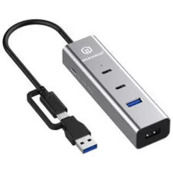 USB-Hub GrauGear G-HUB2A2C1-PD 4-Port PD — 2x USB-C, 2x USB-A
