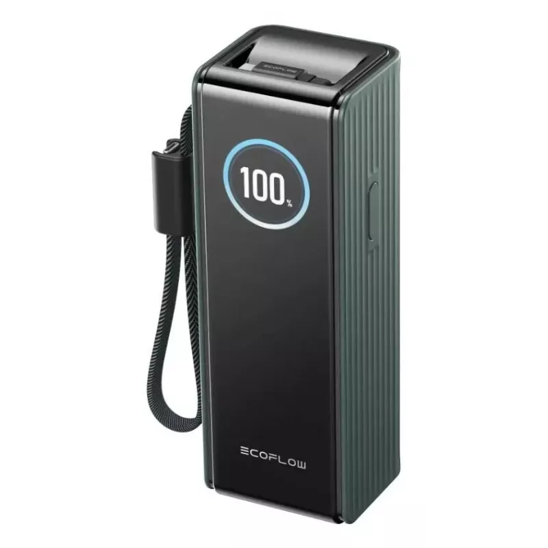 Powerbank EcoFlow RAPID 25000 mAh Grün — 170 W Gesamtleistung, 2× USB-C, 1× USB-A