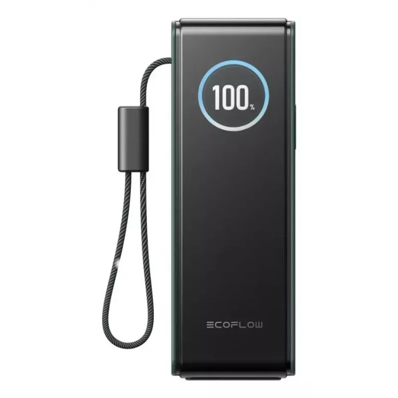 Powerbank EcoFlow RAPID 25000 mAh Grün — 170 W Gesamtleistung, 2× USB-C, 1× USB-A