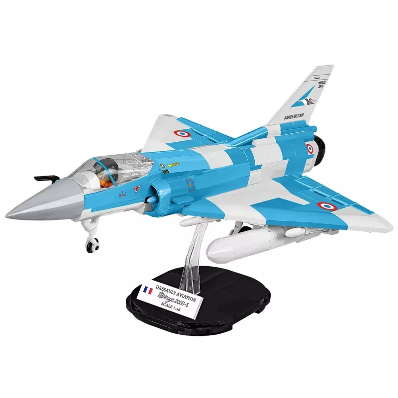 Cobi Mirage 2000-5F Brick Model Kit, Armed Forces Series, 495 Teile, Maßstab 1:48