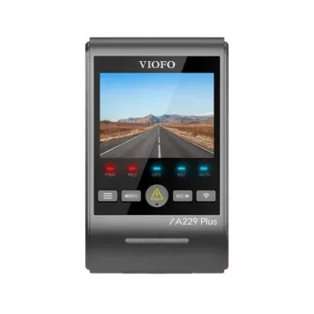 Dashcam VIOFO A229 PLUS 1CH-G GPS — 1‑Kanal, 2560×1440, GPS, Wi‑Fi, 2,4 Zoll Anzeige, MicroSD bis zu 512GB