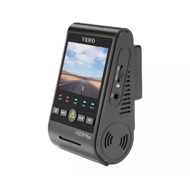 Dashcam VIOFO A229 PLUS 1CH-G GPS — 1‑Kanal, 2560×1440, GPS, Wi‑Fi, 2,4 Zoll Anzeige, MicroSD bis zu 512GB