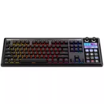Corsair Galleon 100 SD Gaming-Tastatur, Full-Size, integriertes Stream Deck, Hot-Swap, DE - Schwarz