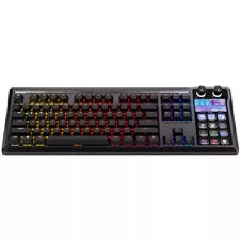 Corsair Galleon 100 SD Gaming-Tastatur, Full-Size, integriertes Stream Deck, Hot-Swap, DE - Schwarz