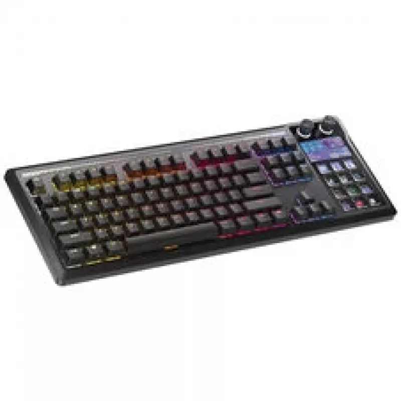Corsair Galleon 100 SD Gaming-Tastatur, Full-Size, integriertes Stream Deck, Hot-Swap, DE - Schwarz