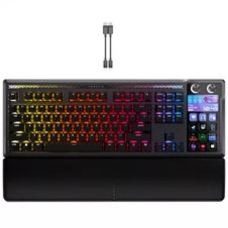 Corsair Galleon 100 SD Gaming-Tastatur, Full-Size, integriertes Stream Deck, Hot-Swap, DE - Schwarz