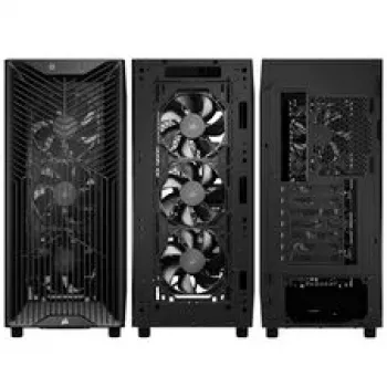 Corsair 3200D RS PC-Gehäuse, Midi-Tower, ATX, Tempered Glass - schwarz