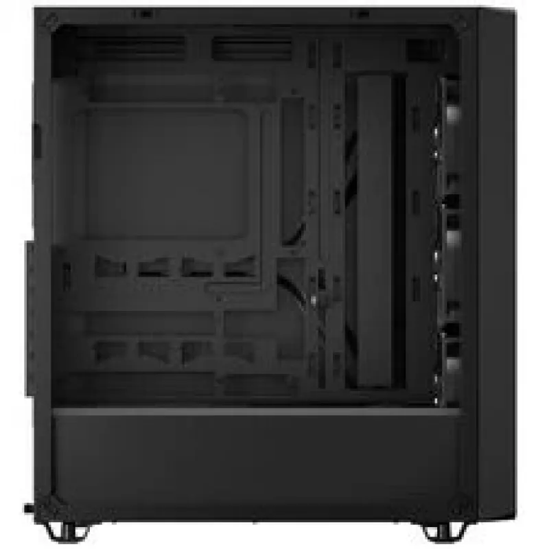 Corsair 3200D RS PC-Gehäuse, Midi-Tower, ATX, Tempered Glass - schwarz