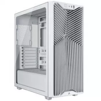 Corsair 3200D RS PC-Gehäuse, Midi-Tower, ATX, Tempered Glass - Weiß