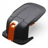 Roboter-Rasenmäher-Garage Segway Garage M für Navimow H / H2 / i2 Serie, schwarz-orange, inkl. Montageset