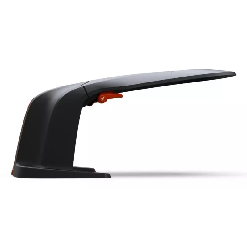 Roboter-Rasenmäher-Garage Segway Garage M für Navimow H / H2 / i2 Serie, schwarz-orange, inkl. Montageset
