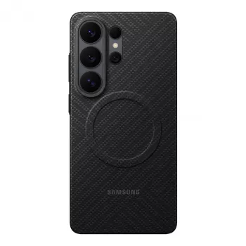 SAMSUNG Carbon Magnet Hülle für Galaxy S26 Ultra Schwarz (EF-KS948SNEGWW)