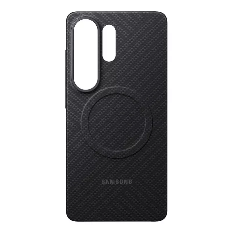 SAMSUNG Carbon Magnet Hülle für Galaxy S26 Ultra Schwarz (EF-KS948SNEGWW)