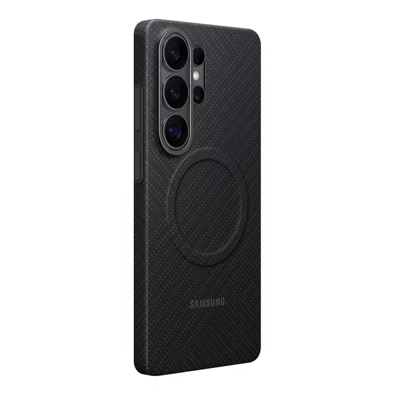 SAMSUNG Carbon Magnet Hülle für Galaxy S26 Ultra Schwarz (EF-KS948SNEGWW)