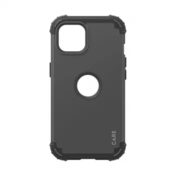 Abdeckung PanzerGlass CARE by modische Hülle Schwarz FORCE iPhone 14 13