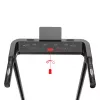 Faltbares elektrisches Laufband Rebel RBA-1018 – kompaktes Heimlaufband, 12 km/h, 15 Programme, max. Benutzergewicht 120 kg, LCD-Anzeige