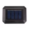 GreenBlue Solar LED Pollerleuchte, 60x40mm, Umschlag-förmiger Lampenschirm, 3200K, GB125 WW