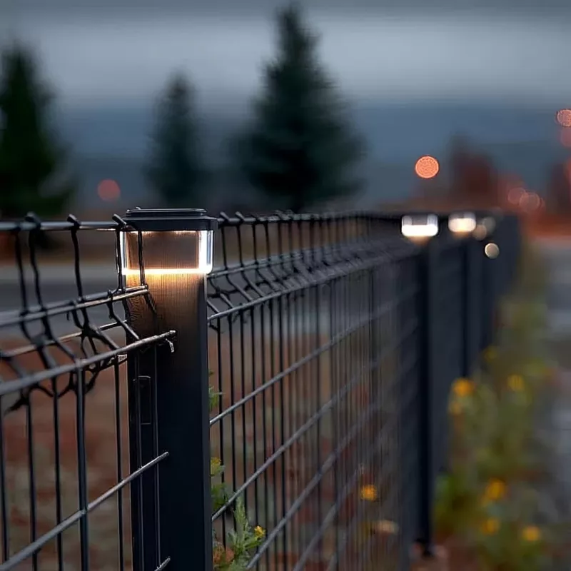 GreenBlue Solar LED Pollerleuchte, 60x40mm, Umschlag-förmiger Lampenschirm, 3200K, GB125 WW