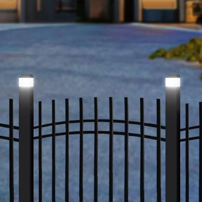 GreenBlue Solar LED Pollerleuchte, 60x40mm, Umschlag-förmiger Lampenschirm, 3200K, GB125 WW