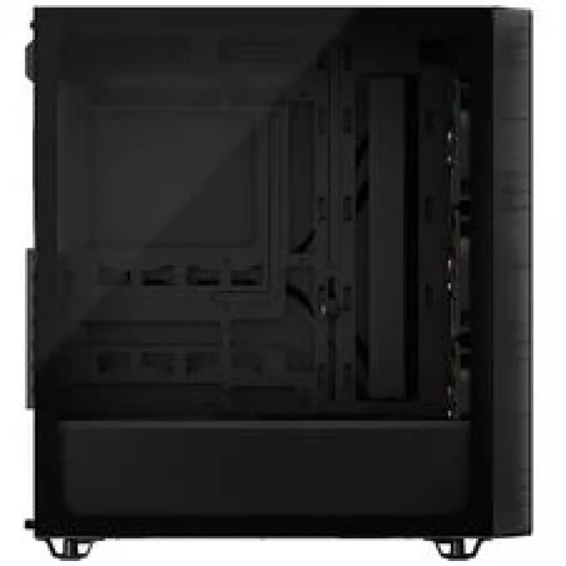 Corsair 3200D RS ARGB PC-Gehäuse, Midi-Tower, ATX, Tempered Glass - Grau