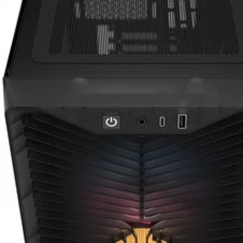 Corsair 3200D RS ARGB PC-Gehäuse, Midi-Tower, ATX, Tempered Glass - Grau
