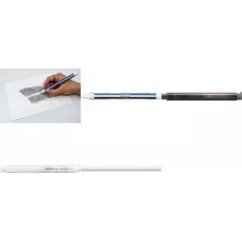 Tombow Radierstift MONO Stick weiß Präzisionsradierer im Stiftformat, radiert punktgenau und - 1 Stück (EH-KM21)