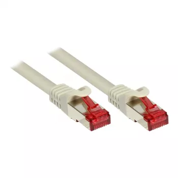 Good Connections RNS Patchkabel Cat.6 S/FTP PiMF PVC 250 MHz CU 1,0 m Grau