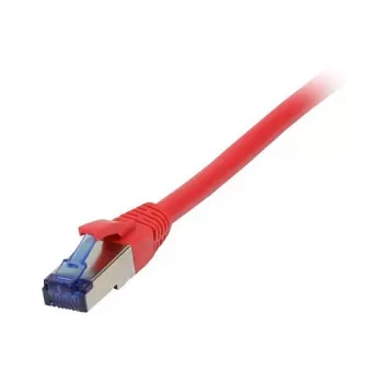 Synergy21 Patchkabel RJ45, CAT6A 500 MHz, 1,5 m, Rot, S-STP(S/FTP), TPE/LSZH(Superflex), AWG26,