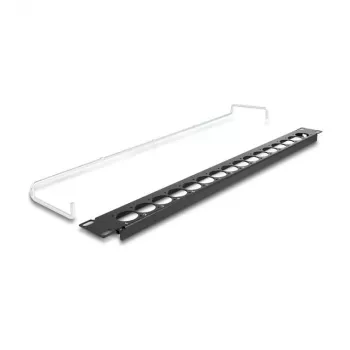 Patch Panel DeLOCK 19 Zoll D-Type 16 Port 1U Schwarz Modell 67058