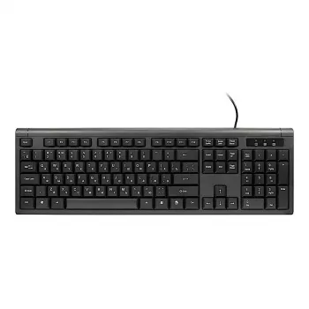 Tastatur Inter-Tech KM-3149R Maus enthalten Home USB QWERTY