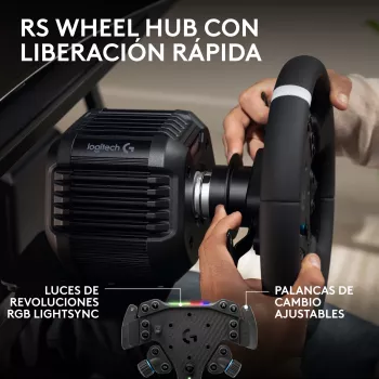 Logitech G RS50 System - Lenkrad - Kabelgebunden
