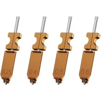 Düsenmontagesatz Flashforge AD5X für 3D-Drucker — 0,25–0,8 mm Düsen