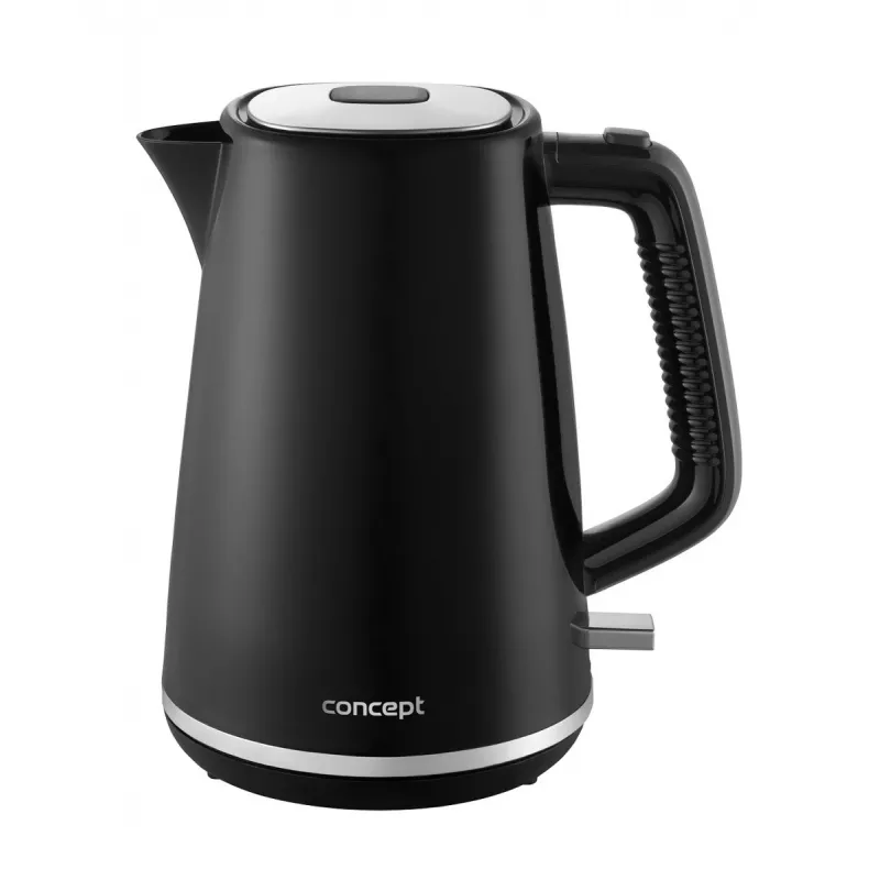 Elektrischer Kunststoff-Wasserkocher RK2375 1,7 l schwarz