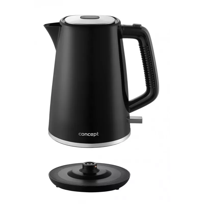 Elektrischer Kunststoff-Wasserkocher RK2375 1,7 l schwarz