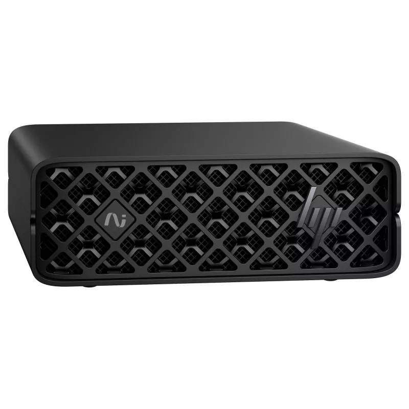 HP ZGX NANO G1n AI Mini GB10 mit Nvidia Schwarzwell, 128 GB RAM, 2 TB SSD, DGX WLAN