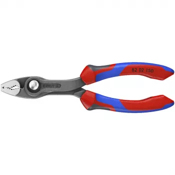 TwinGrip Frontgreifzange 82 02 150 (Rot/Blau, Länge 150 mm)