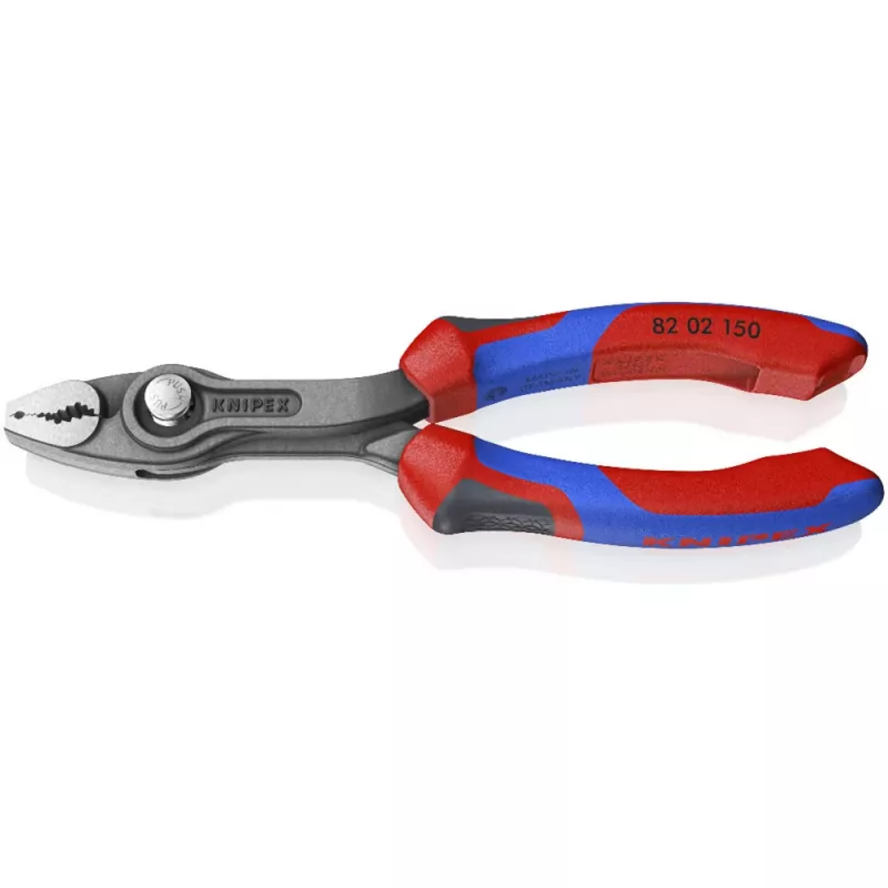 TwinGrip Frontgreifzange 82 02 150 (Rot/Blau, Länge 150 mm)