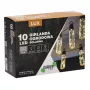 Extralink Solar Garten-Girlande, 2 + 1,8 m Länge, Lux 10 Warmweiße LED