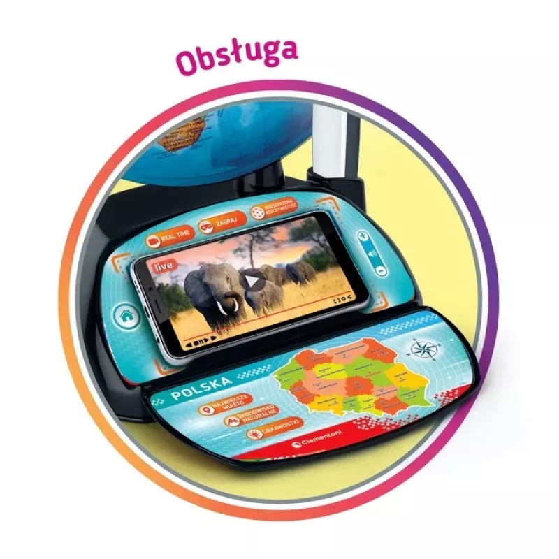 Clementoni Interaktiver Eduglobus Exploreglobe 50848