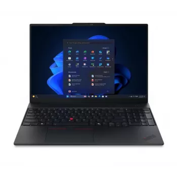 Lenovo ThinkPad E16 Gen 3 Laptop, Intel Core Ultra 7 256V, 16GB RAM, 512GB SSD, 16 Zoll WUXGA, Windows 11 Pro, Schwarz