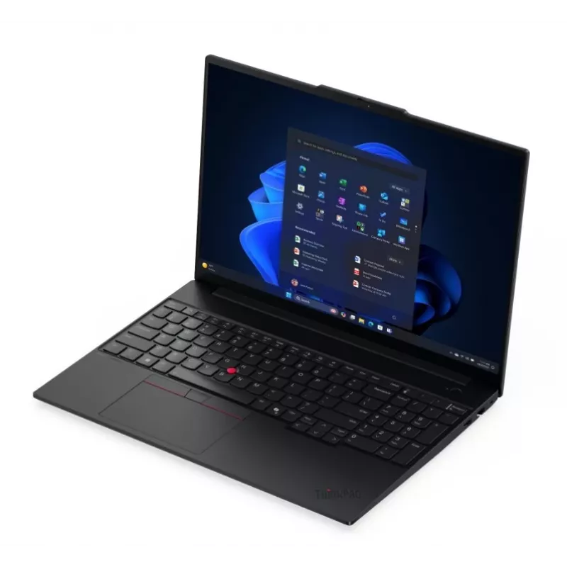 Lenovo ThinkPad E16 Gen 3 Laptop, Intel Core Ultra 7 256V, 16GB RAM, 512GB SSD, 16 Zoll WUXGA, Windows 11 Pro, Schwarz