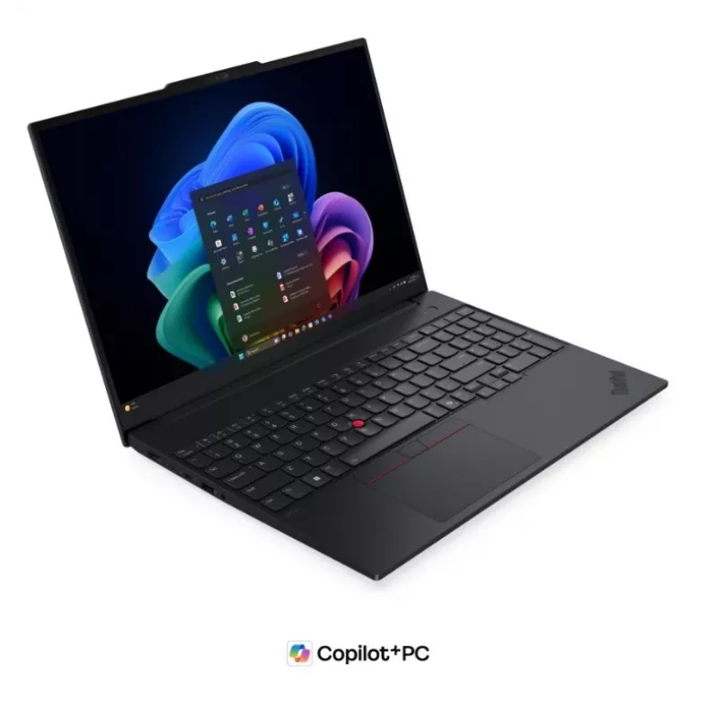 Lenovo ThinkPad E16 Gen 3 Laptop, Intel Core Ultra 7 256V, 16GB RAM, 512GB SSD, 16 Zoll WUXGA, Windows 11 Pro, Schwarz