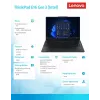 Lenovo ThinkPad E16 Gen 3 Laptop, Intel Core Ultra 7 256V, 16GB RAM, 512GB SSD, 16 Zoll WUXGA, Windows 11 Pro, Schwarz